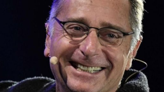 Paolo Bonolis, conduttore televisivo di Mediaset.