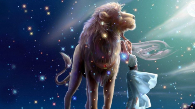 Una rappresentazione del quinto segno dell'Oroscopo: il Leone