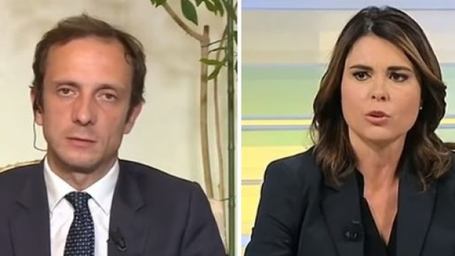 Massimiliano Fadriga della Lega e Simona Bonaf&egrave; del Partito Democratico.