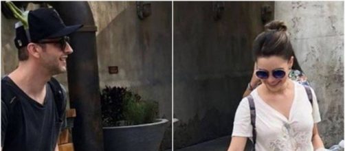 Sandy prefere preservar a imagem do filho na web. (Fotomontagem)