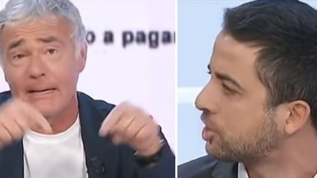 Massimo Giletti e Marco Furfaro.