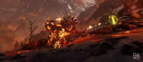 'ARK: Genesis' will be out February 25. [Image source: PlayStation/YouTube]