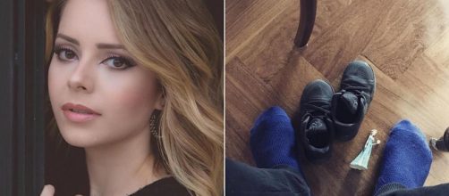 Sandy prefere criar o filho longe dos holofotes e da fama. (Reprodu&ccedil;&atilde;o/Instagram/@sandyoficial/@fl.lucaslima)