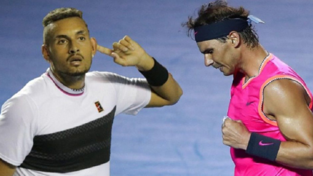 Nick Kyrgios e Rafa Nadal potrebbero affrontarsi negli ottavi degli Australian Open.