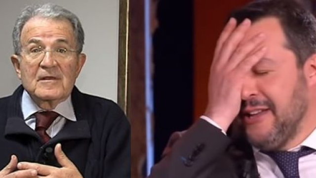 Salvini suona al citofono a Bologna, Prodi lo paragona a Stalin.