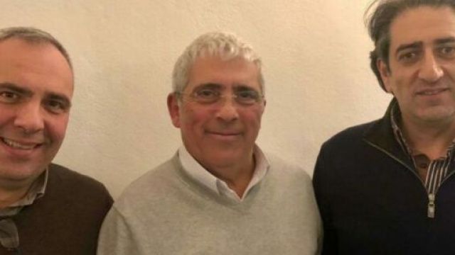 Uilpa e sigle sindacali - da sinistra Raffaele Del Giudice, Alfonso Farruggia e Fortunato Conti