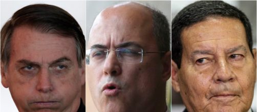 Bolsonaro se incomoda com v&iacute;deo em que Witzel chama Mour&atilde;o de 'presidente'. (Arquivo Blasting News)