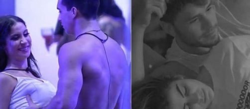 Petrix Barbosa balan&ccedil;ou os seios de Bianca Andrade no 'BBB20' e Lucas Viana assediou Hariany Almeida em 'A Fazenda 11'. (Reprodu&ccedil;&atilde;o/TV Globo)