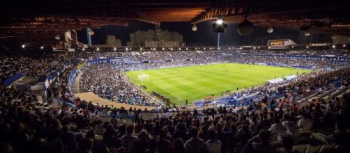 El estadio de La Romareda repleto de gente