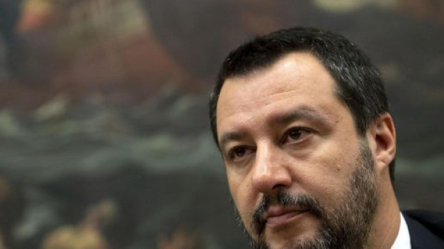 Il leader della Lega Matteo Salvini