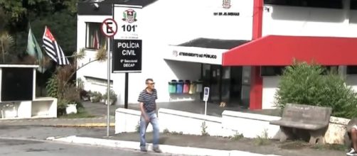 Caso foi registrado no 101&ordm; DP. (Reprodu&ccedil;&atilde;o/TV Globo)