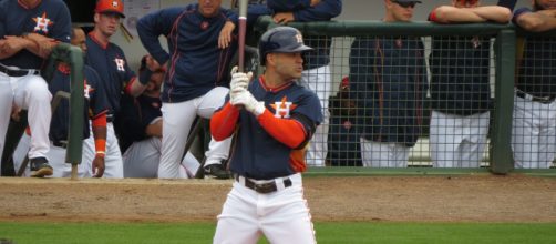 Jose Altuve is a three-time AL batting champ. [Image Source: Flickr | Bryan Green]