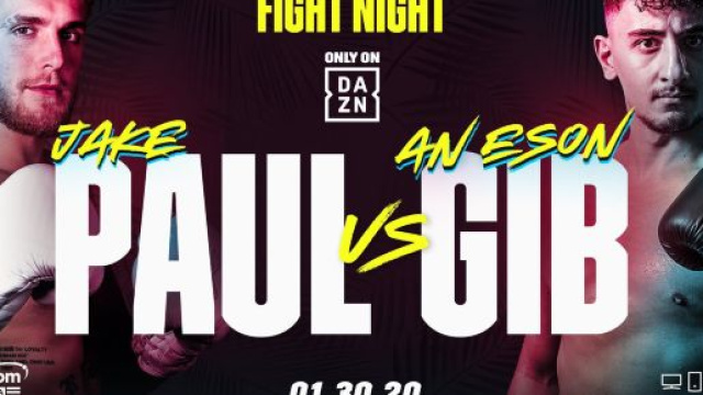 Boxe: Jake Paul vs Gib a Miami, streaming su DAZN
