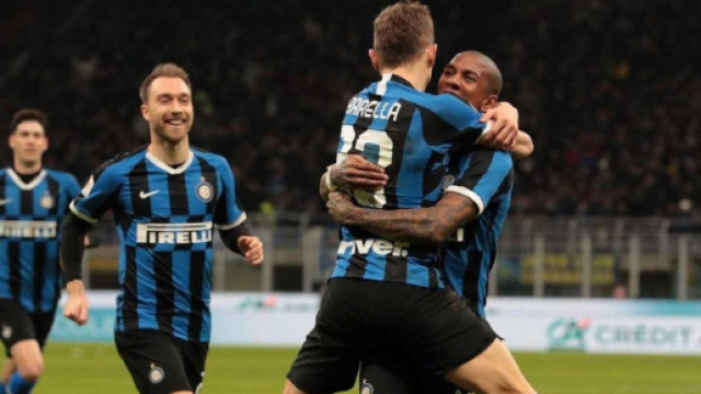 Christian Eriksen, buona la prima in maglia nerazzurra.