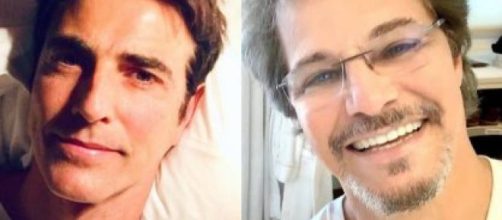 Reynaldo Gianecchini e Edson Celulari ser&atilde;o dispensados da Rede Globo. (Fotomontagem)