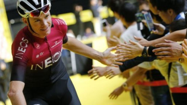 Chris Froome al Criterium di Saitama dello scorso ottobre