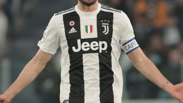 Giorgio Chiellini, difensore centrale della Juventus.