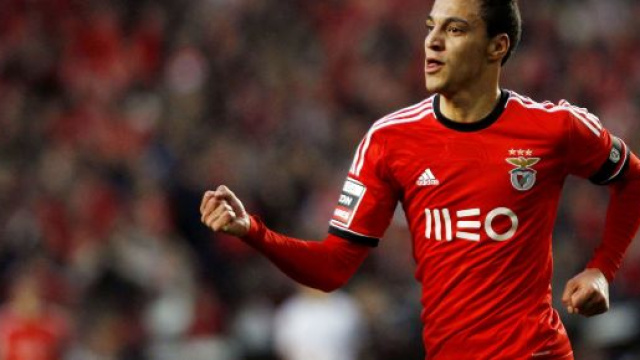 Rodrigo Machado, nella foto con la maglia del Benfica.