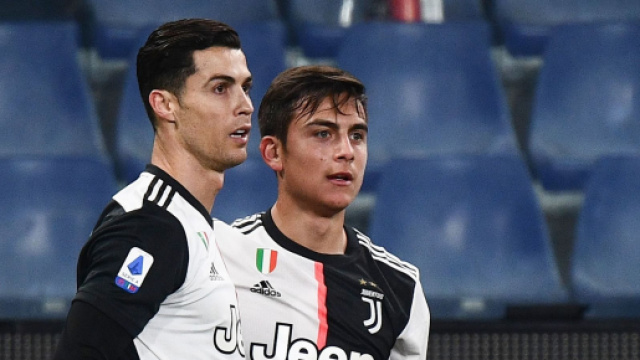 Ronaldo e Dybala saranno tra i probabili titolari di Juventus-Cagliari