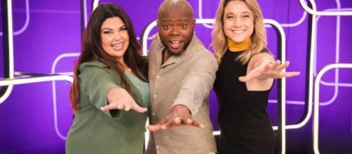 Fabiana Karla, &Eacute;rico Br&aacute;s e Fernanda Gentil apresentam "Se Joga". (Divulga&ccedil;&atilde;o/Rede Globo)