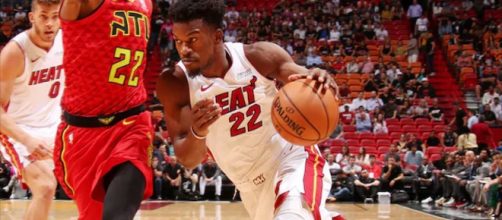 Jimmy Butler is currently injured for the Miami Heat. [Image credit: Chris Smoove / YouTube screenshot]