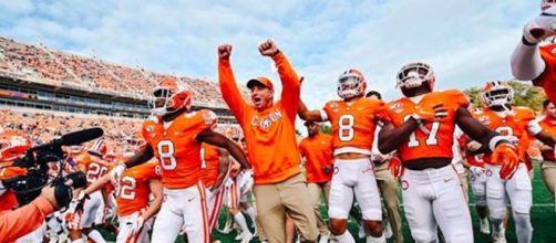 The Clemson Tigers fan community helped a kid fight his disease. Credit: Instagram/clemsontigers