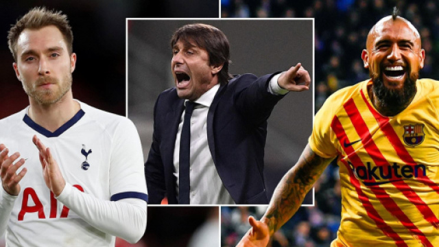 Eriksen e Vidal sarebbero in cima alla lista della spesa nerazzurra