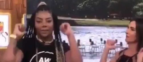 F&aacute;tima Bernardes &eacute; acionada na PF por causa de pol&ecirc;mica can&ccedil;&atilde;o de Ludmilla. (Arquivo Blasting News)