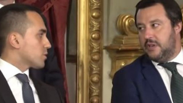 Luigi Di Maio e Matteo Salvini, un tempo alleati di governo.