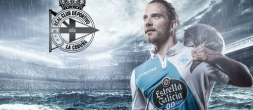 Diego Bello, en una foto difundida por el Deportivo. / @RCDeportivo