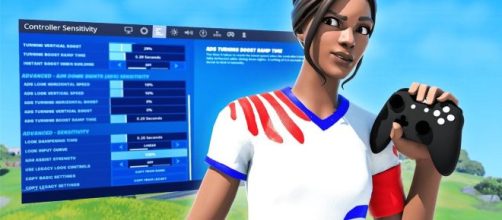 "Fortnite" players can now get an aimbot on a controller. [Image Source: UnknownxArmy / YouTube]