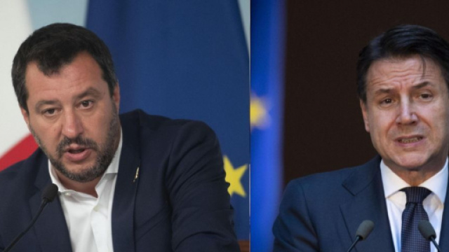 Caso Gregoretti: Matteo Salvini e Giuseppe Conte