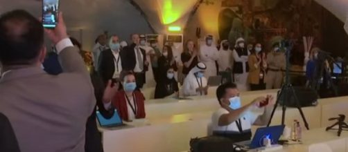 UAE successfully launches Arab world's first Mars mission. [Image source/CNA YouTube video]