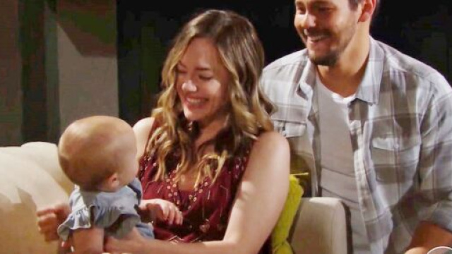 Beautiful, spoiler 11 ottobre: Hope e Liam finalmente felici grazie alla figlia Beth.