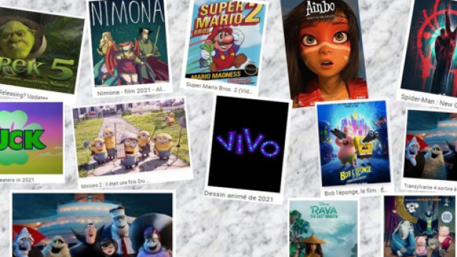 Films d'animations 2021 et plus