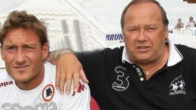 Lutto per Francesco Totti: &egrave; morto suo padre Enzo.