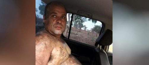 O homem foi preso ap&oacute;s den&uacute;ncias de vizinhos (Reprodu&ccedil;&atilde;o/TV Anhanguera)