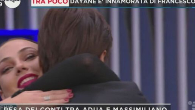 GF Vip, Massimiliano e Adua si confrontano, lei: 'Mi interessa che mi abbia perdonata'.
