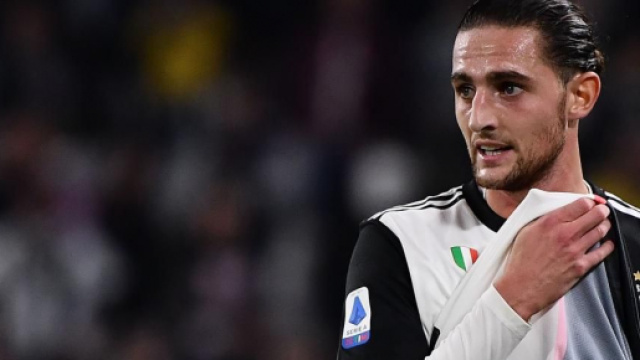 Adrien Rabiot, centrocampista della Juventus.