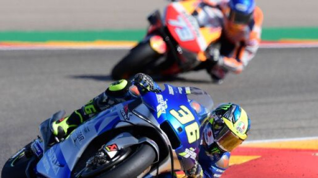Moto GP, Aragon: Rins vince davanti a Marquez e Mir