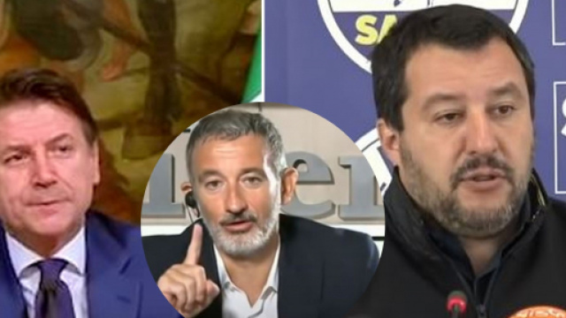 Giuseppe Conte nel mirino di Pietro Senaldi in un articolo sul processo a Salvini sulla Gregoretti.