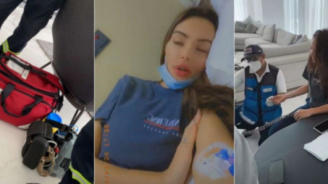 Nabilla Vergara transport&eacute;e d'urgence &agrave; l'h&ocirc;pital, elle serait peut-&ecirc;tre enceinte pour la deuxi&egrave;me fois.