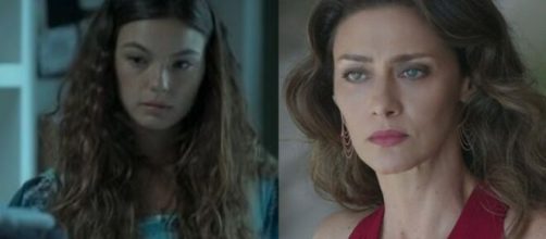 Ritinha e Joyce em "A For&ccedil;a do Querer". (Fotomontagem)