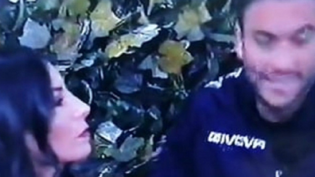 Confronto tra Elisabetta Gregoraci e Pierpaolo Pretelli al termine dell'undicesima puntata del GF Vip.