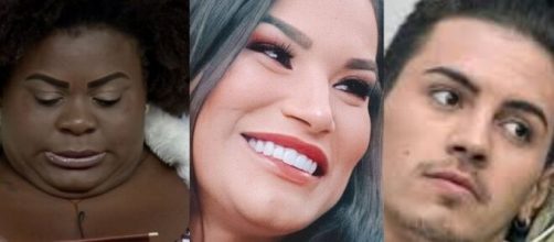 Jojo, Ra&iacute;ssa e Biel est&atilde;o nos tr&ecirc;s primeiros lugares do ranking de 'A Fazenda 12'. (Foto: Montagem/Instagram/Record).