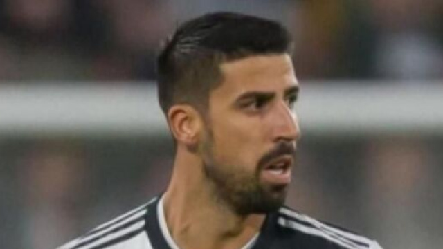 Sami Khedira, centrocampista della Juventus.