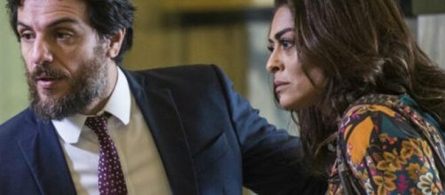 Caio e Bibi em "A For&ccedil;a do Querer". (Reprodu&ccedil;&atilde;o/TV Globo)