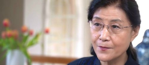 Dissident Cai Xia said the current rulers of China were "more ferocious" than Hitler. [Image Source: Radio Free Asia/YouTube]