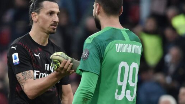 Ibrahimovic e Donnarumma: il rinnovo &egrave; sul tavolo.