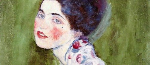 'Portrait of a Lady,' 1916, is atypical for Gustave Klimt. [Peter/Flickr]